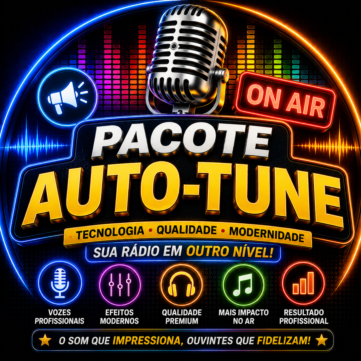 Vinhetas Cantadas – Pacote Auto Tune