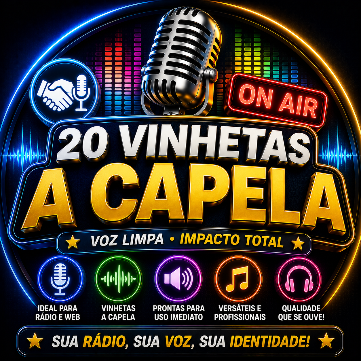 VINHETAS ACAPELAS – SEM PERSONALIZAÇÃO!