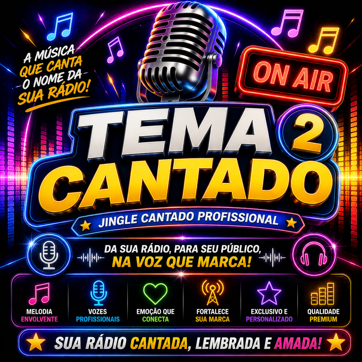 Tema cantado 02 (Jingle para rádio)