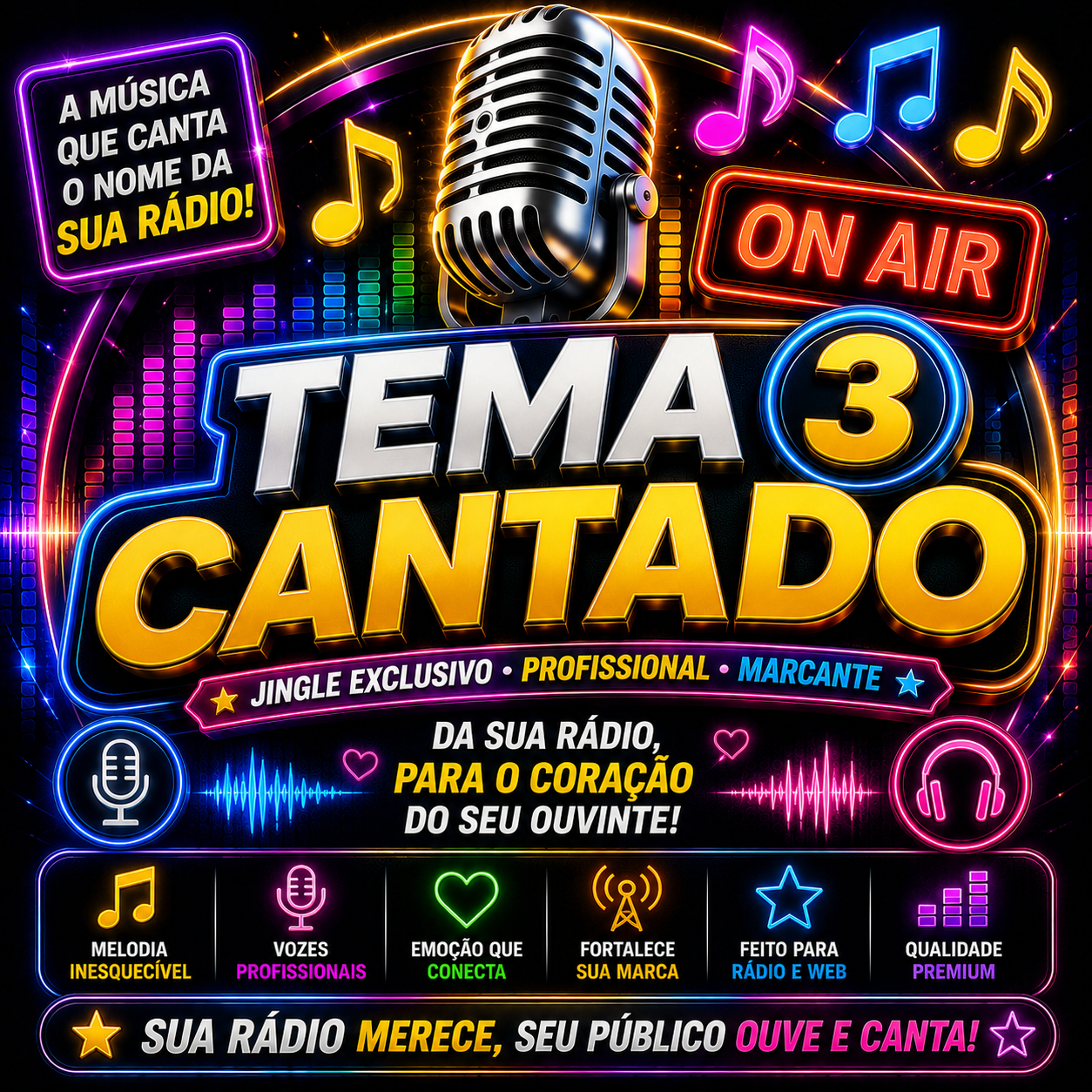 Tema cantado 03 (Jingle para rádio)