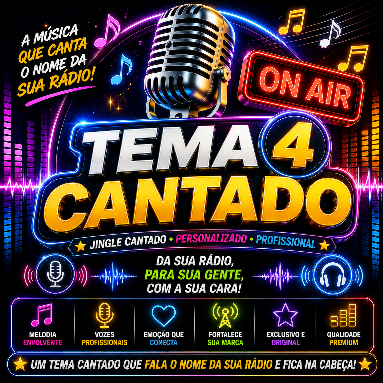Tema cantado 04 (Jingle para rádio)