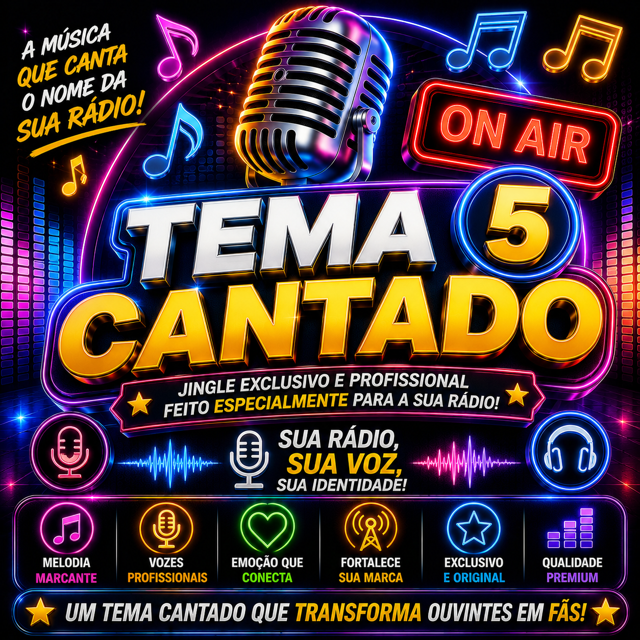 Tema cantado 05 (Jingle para rádio)