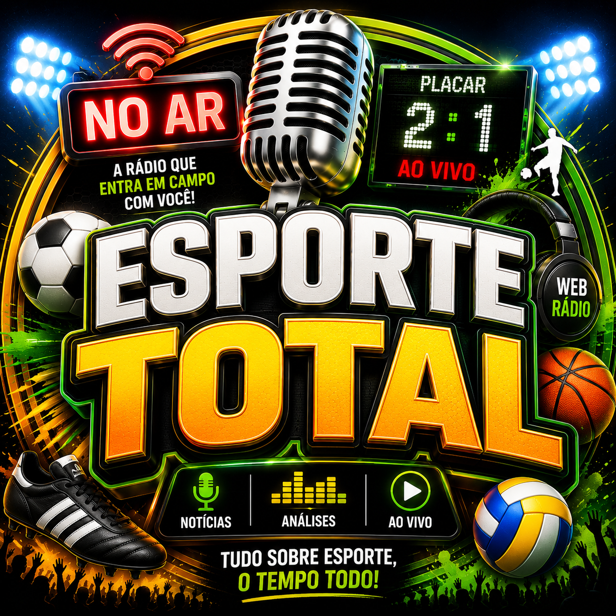 Vinhetas Faladas – Pacote Esporte Total